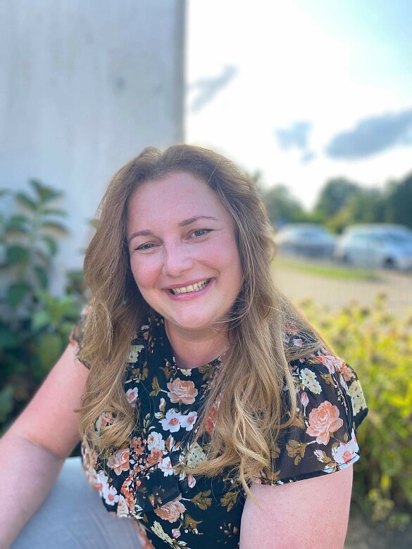 Auf dem Foto sieht man Frau Wirth, die neue Konrektorin. 